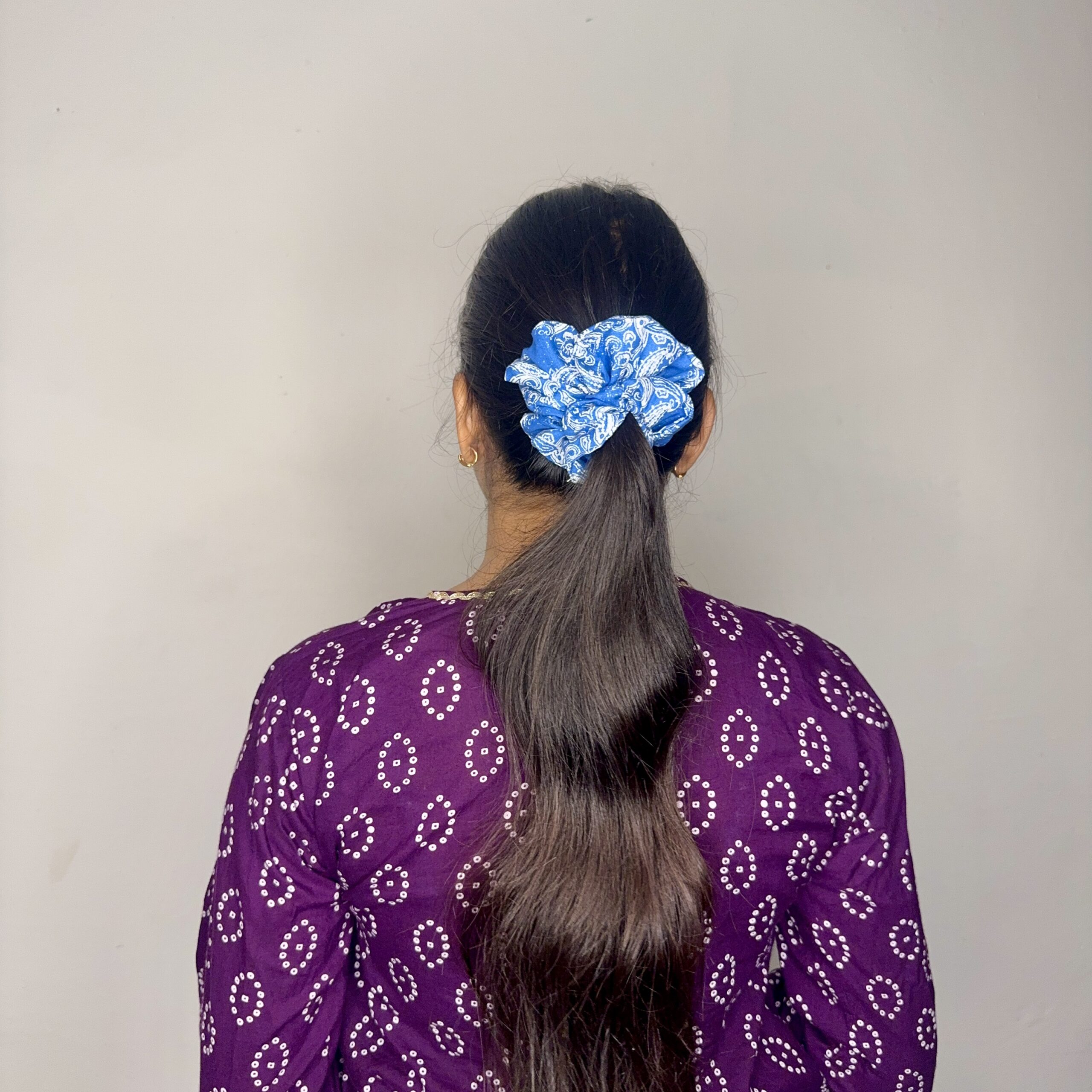 Blue Belle Scrunchie - Image 4