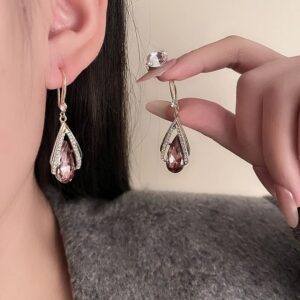 Rose Teardrop Earrings