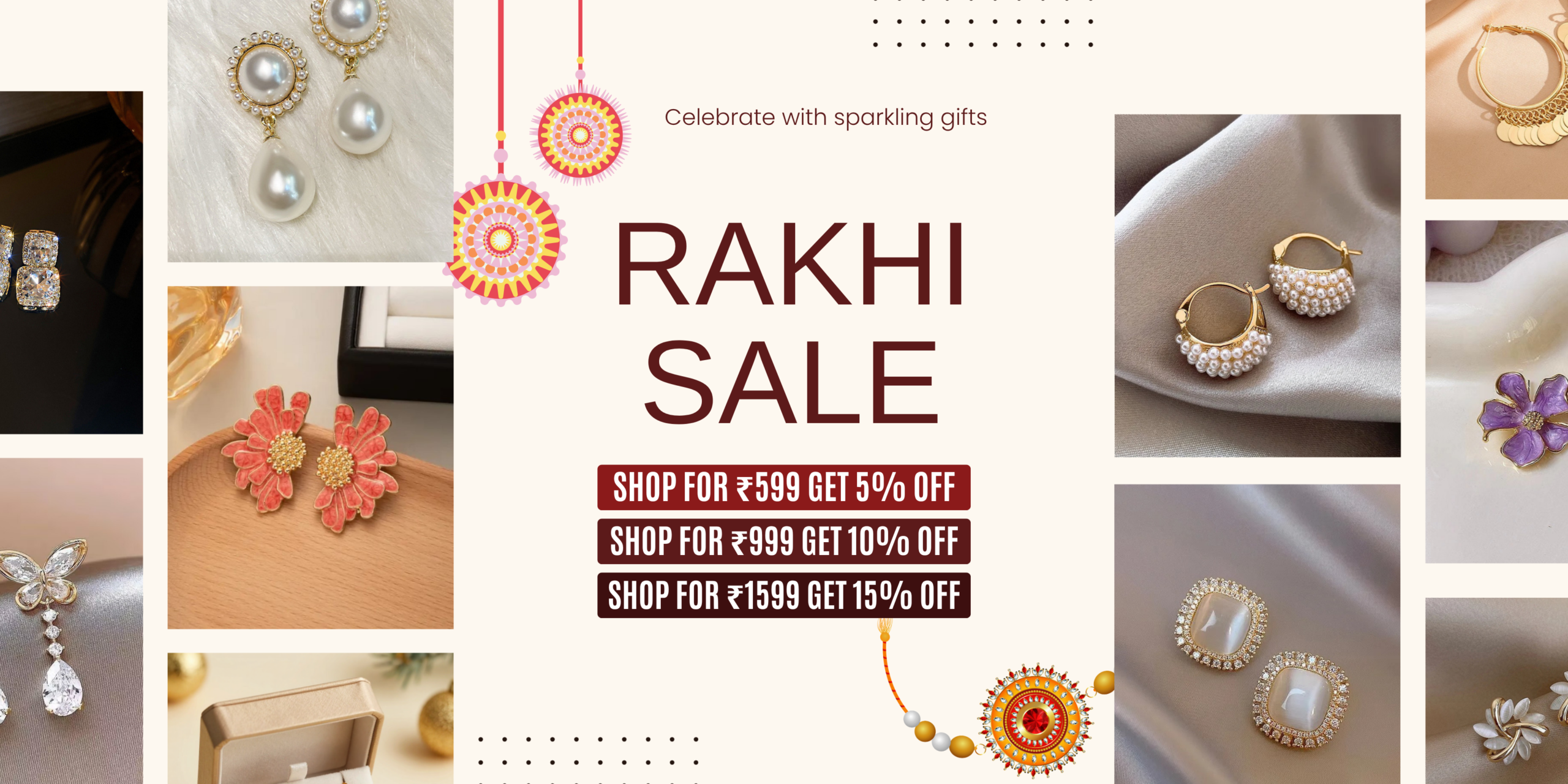 Brown and White Simple Fashion Sale Banner (1)